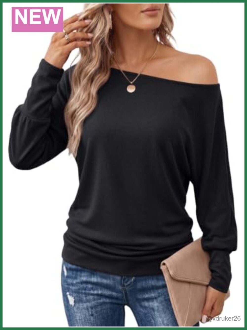 Off Shoulder Long Sleeve Ruched Waist Blouse Batwing Top